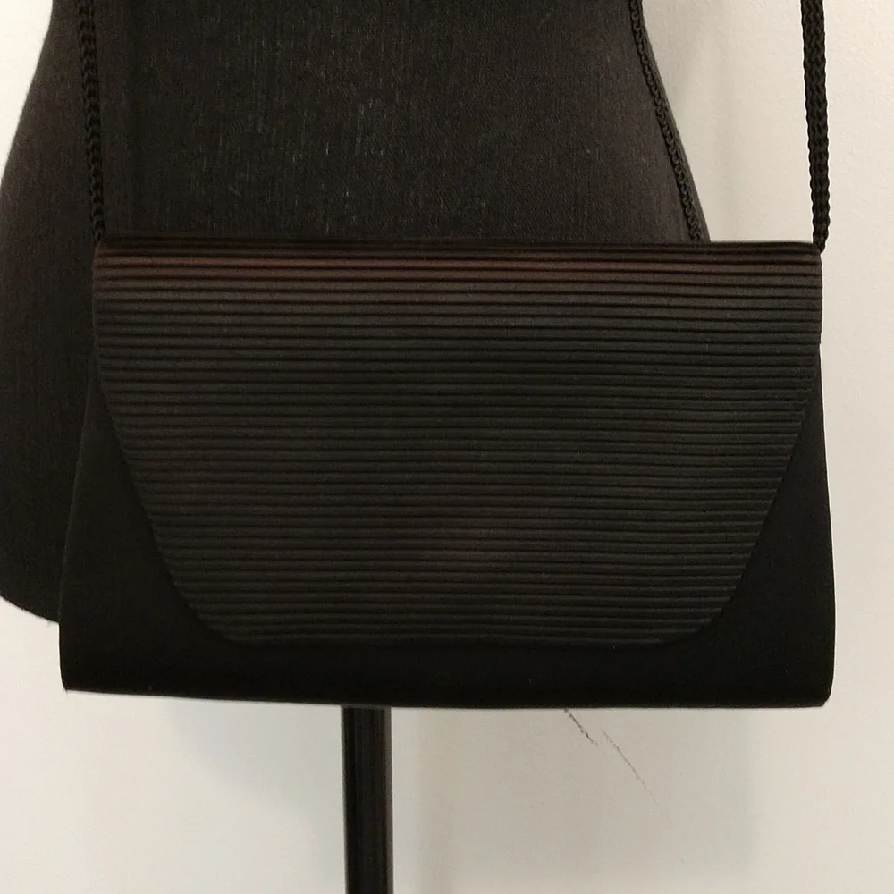 Carla Marchi Women’s Crossbody Black Dress‎ Purse